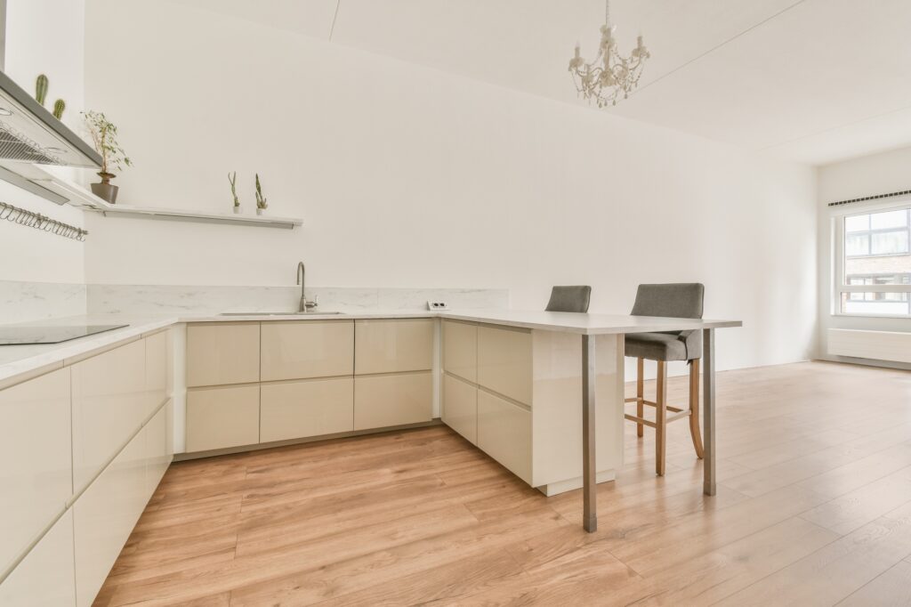 plan de travail sur pied