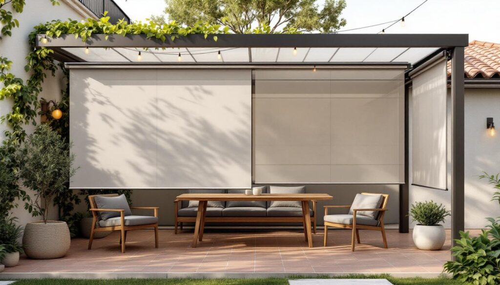 découvrez notre sélection des meilleures toiles pour pergola coulissante, idéales pour protéger et embellir votre terrasse tout en profitant d'un espace ombragé et confortable.