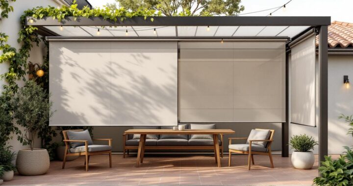 découvrez notre sélection des meilleures toiles pour pergola coulissante, idéales pour protéger et embellir votre terrasse tout en profitant d'un espace ombragé et confortable.