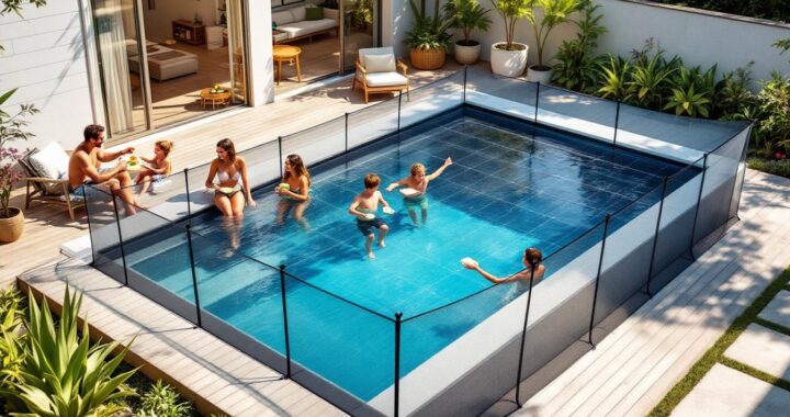 découvrez pourquoi un filet de sécurité de piscine anti-chute est indispensable pour protéger votre famille et prévenir les accidents autour de la piscine.