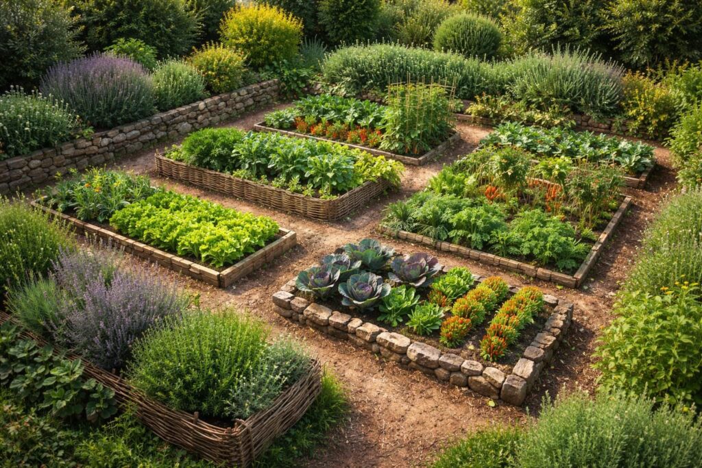 découvrez comment délimiter votre potager en suivant les pratiques de jardinage bio pour un espace sain et respectueux de l'environnement.