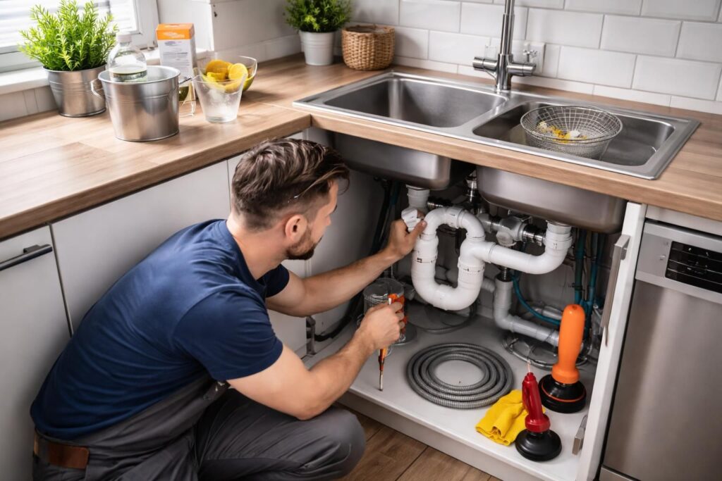 découvrez des conseils pratiques pour prévenir les obstructions dans l'évacuation de votre évier et lave-vaisselle couplé, assurant un bon drainage et évitant les désagréments.