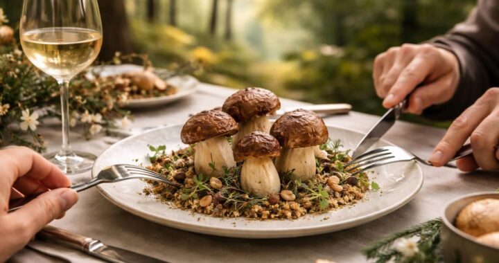 découvrez une expérience culinaire unique avec la dégustation de faux cèpes comestibles. savourez des saveurs innovantes et surprenantes à ne pas manquer pour les amateurs de gastronomie.