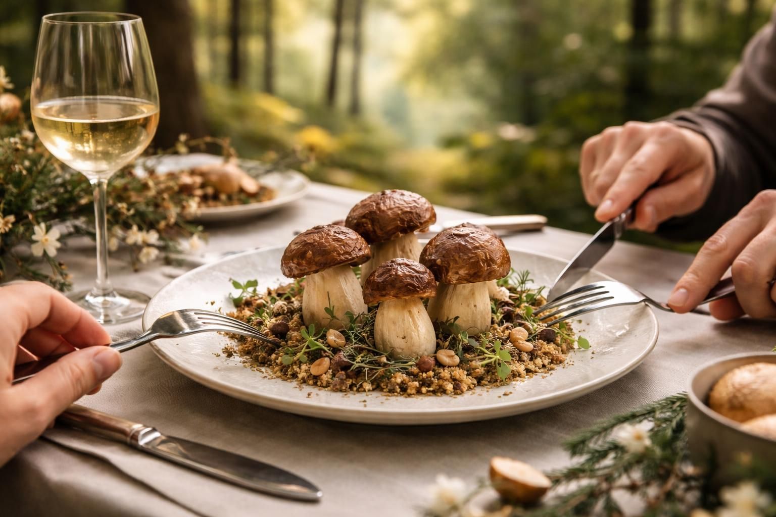 découvrez une expérience culinaire unique avec la dégustation de faux cèpes comestibles. savourez des saveurs innovantes et surprenantes à ne pas manquer pour les amateurs de gastronomie.