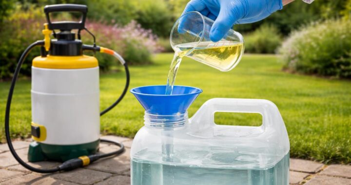découvrez les meilleures pratiques pour un dosage efficace du glyphosate avec 5 litres d'eau, afin d'optimiser son utilisation tout en respectant les consignes de sécurité.