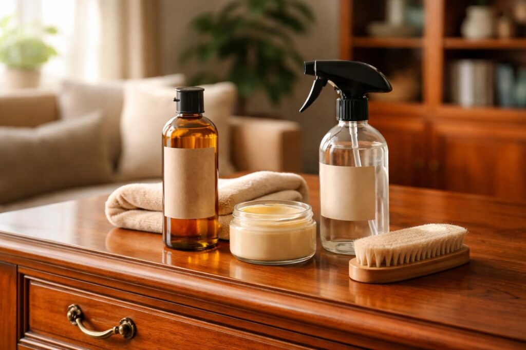 découvrez les produits recommandés pour nettoyer efficacement et sans risques votre meuble en merisier vernis, en préservant sa beauté et sa finition.