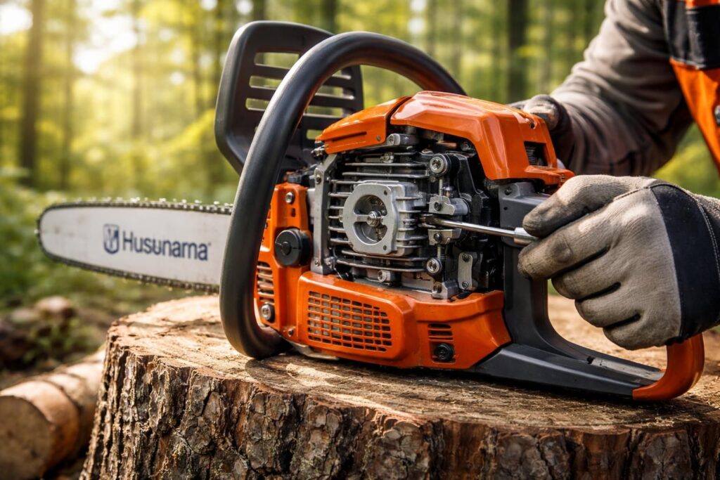 découvrez pourquoi un réglage précis du carburateur de votre tronçonneuse husqvarna est essentiel pour garantir sa performance optimale et prolonger la durée de vie de votre outil.