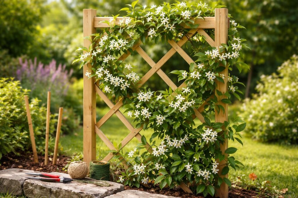 découvrez nos astuces pratiques pour guider et favoriser la croissance de votre jasmin étoilé, afin qu'il s'épanouisse pleinement dans votre jardin ou intérieur.