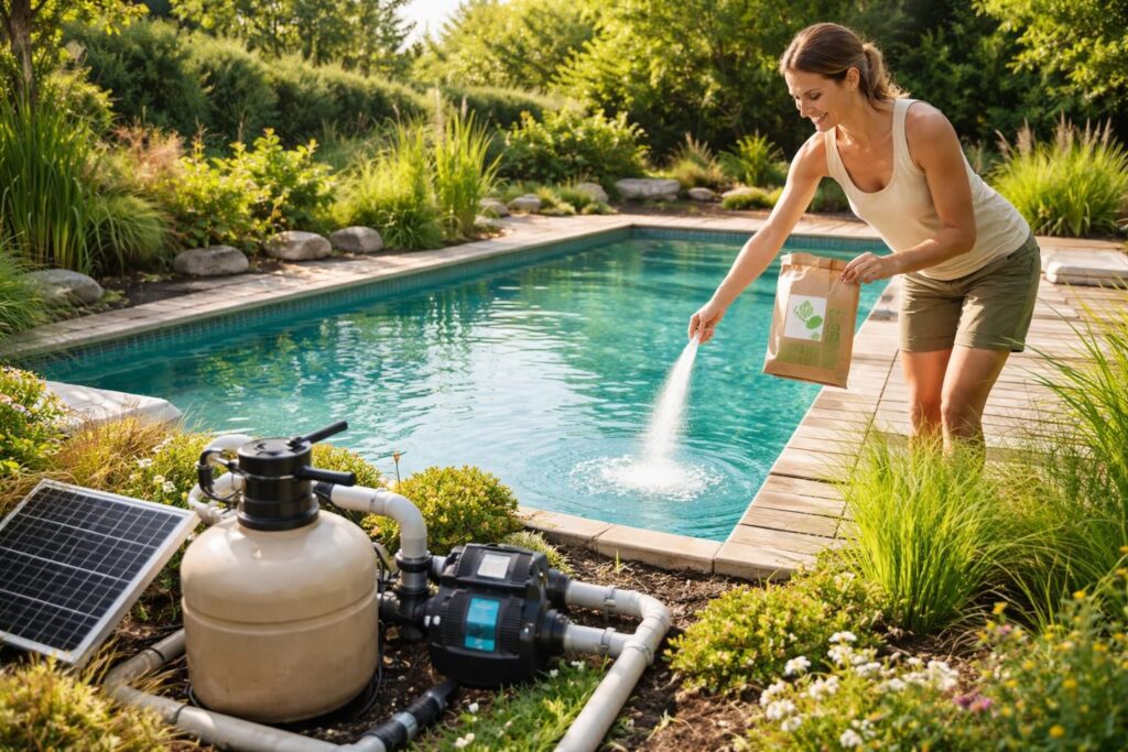 découvrez comment augmenter l'alcalinité de votre piscine efficacement tout en respectant l'environnement grâce à des méthodes écologiques et sûres.