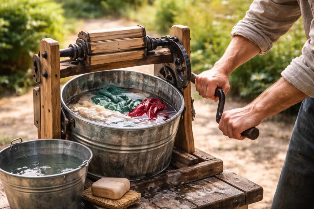 découvrez comment utiliser une machine à laver manuelle sans électricité grâce à notre guide complet avec astuces pratiques pour un lavage efficace et écologique.