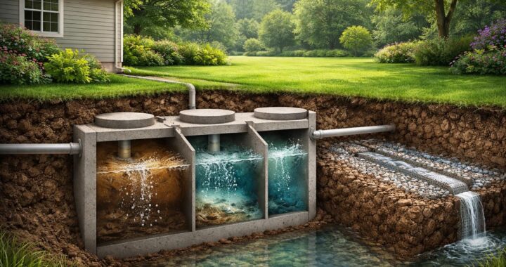 découvrez l'importance essentielle du schéma de la fosse septique dans le traitement efficace des eaux usées et son impact sur l'environnement.