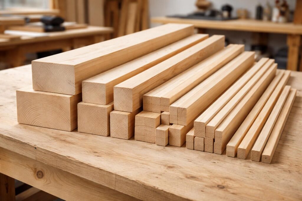 découvrez les dimensions standards des tasseaux en bois et leurs prix au mètre pour choisir les matériaux adaptés à vos projets de bricolage et construction.