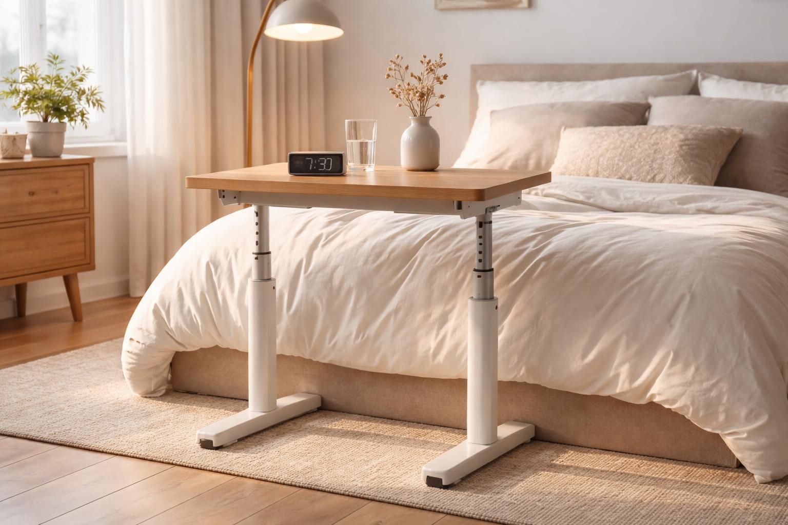 découvrez des astuces simples et efficaces pour ajuster la hauteur de votre table de chevet selon vos besoins et votre confort.