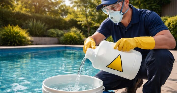 découvrez comment prévenir les risques liés à l'utilisation de l'acide sulfurique lors de l'entretien de votre piscine pour assurer sécurité et efficacité.