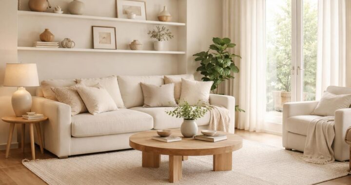 découvrez des idées de design avec la couleur beige clair pour créer une maison cosy, chaleureuse et élégante.