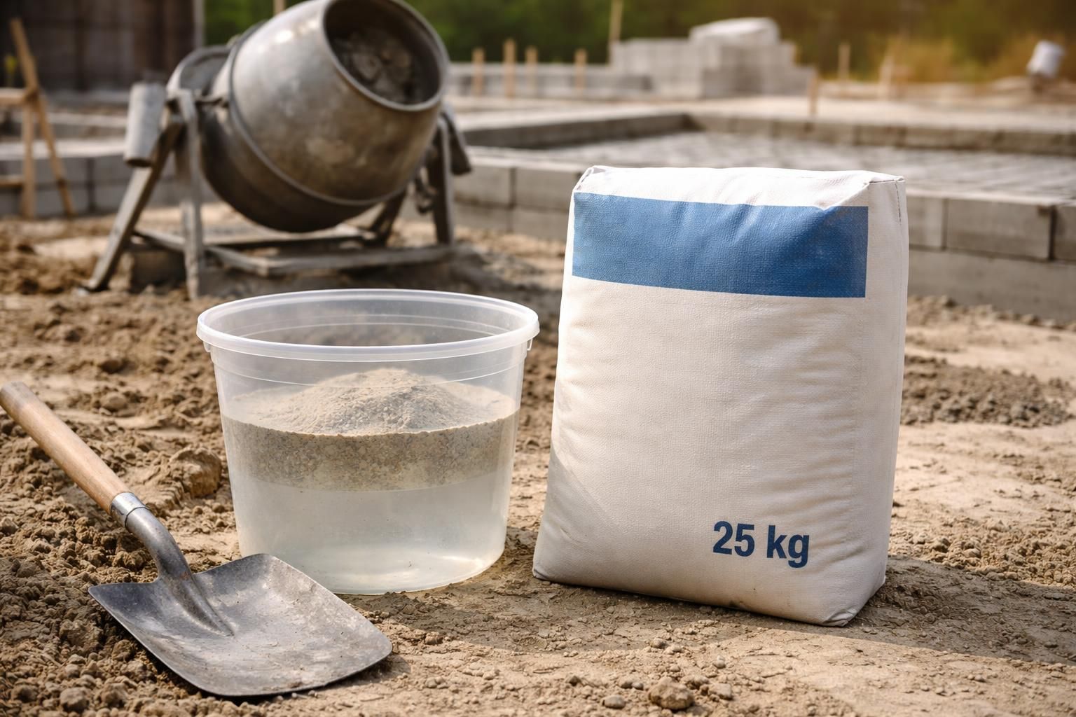 découvrez le guide ultime pour bien doser le béton avec un sac de ciment de 25 kg. apprenez les proportions idéales pour un mélange parfait et durable.