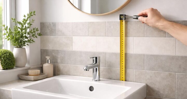 découvrez des conseils pratiques pour choisir la hauteur idéale du carrelage au-dessus de votre lavabo, alliant esthétique et fonctionnalité.