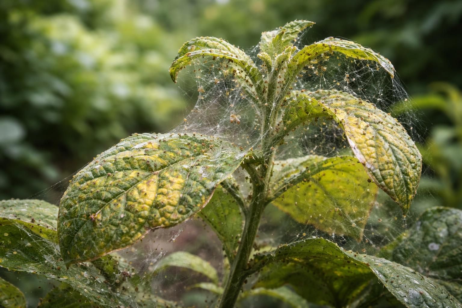 découvrez comment les petites araignées blanches affectent vos plantes dans le jardin et apprenez à protéger efficacement votre végétation contre ces parasites.