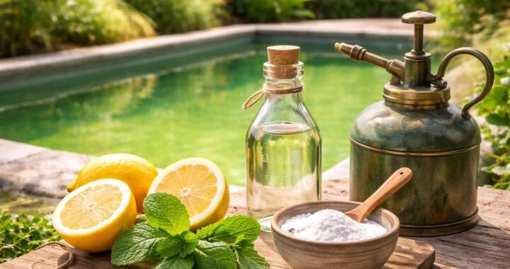découvrez des remèdes de grand-mère efficaces et économiques pour traiter une eau de piscine verte et retrouver une eau claire et saine naturellement.