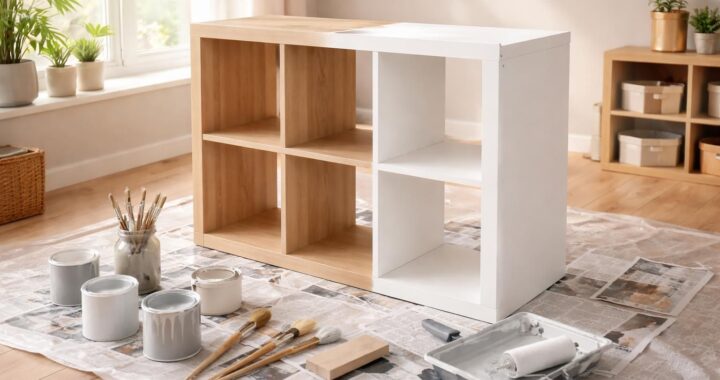 découvrez comment peindre facilement votre meuble kallax avec notre guide complet pour débutants. astuces, conseils et étapes simples pour personnaliser votre rangement avec style.