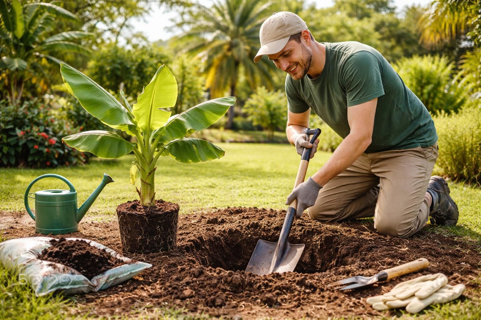 découvrez comment planter un bananier en pleine terre grâce à ce guide facile conçu pour les débutants. astuces pratiques et conseils pour réussir la culture de votre bananier.