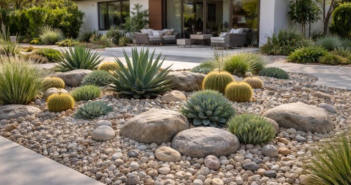 découvrez les avantages d'un parterre moderne avec cailloux sans entretien pour un aménagement paysager esthétique et facile à vivre. optez pour une solution durable et élégante qui embellit votre jardin tout en réduisant l'entretien.