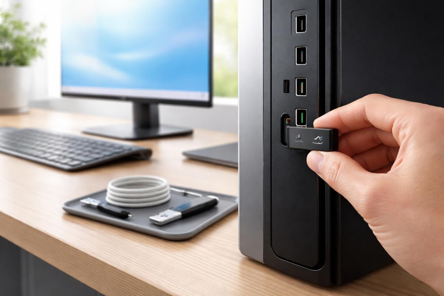 découvrez comment intégrer zigbee et z-wave à windows grâce à un dongle usb pour une installation propre et efficace de votre domotique.