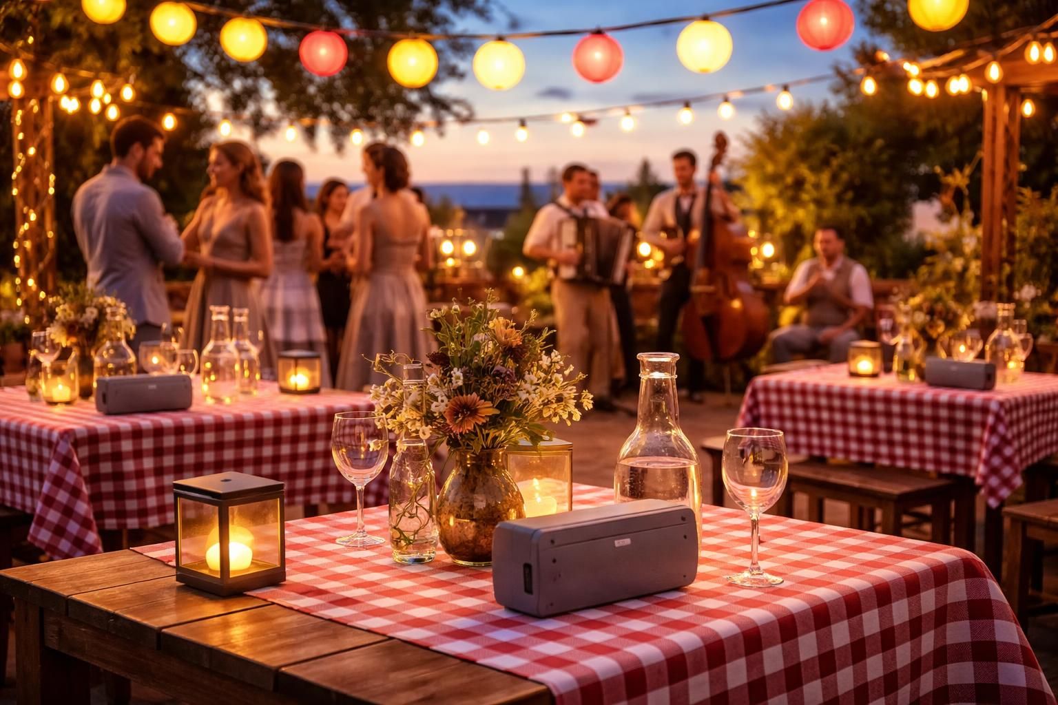découvrez notre sélection d'accessoires guinguette pour allier charme traditionnel et touche moderne, et réussir vos événements avec style et convivialité.