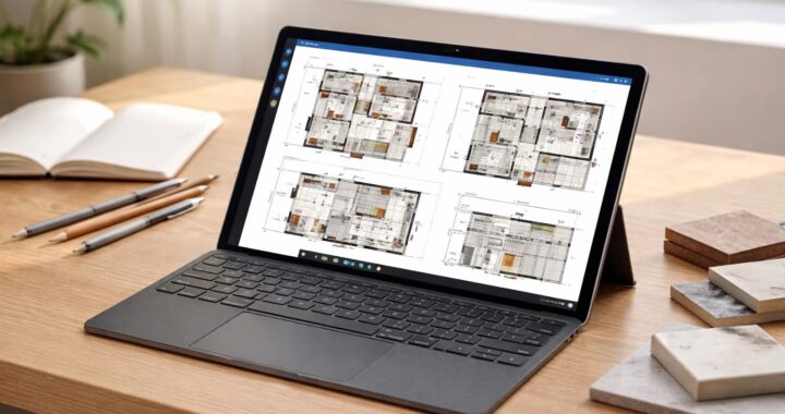 découvrez comment une tablette windows 10 facilite la création de plans d’aménagement intérieur nets et sans complications, pour un projet réussi en toute simplicité.