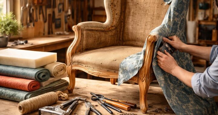 découvrez comment tapisser un fauteuil soi-même avec notre guide complet : matériel nécessaire, étapes détaillées et conseils pratiques pour réussir votre rénovation.