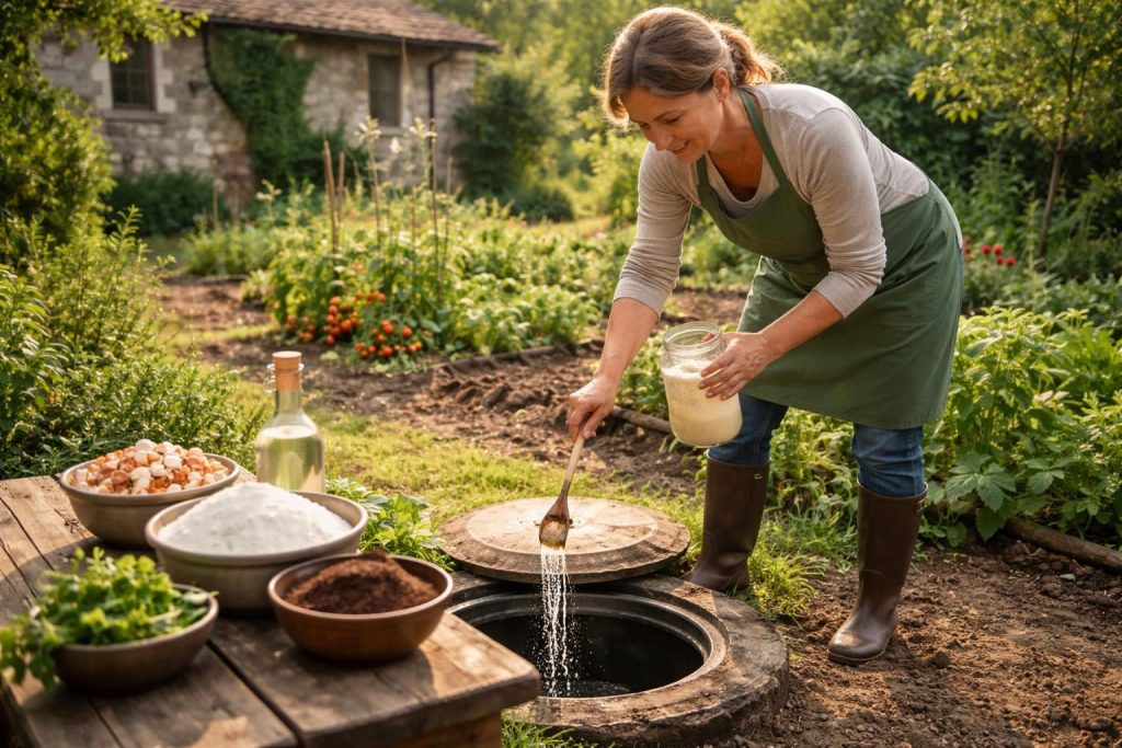 découvrez comment utiliser un remède de grand-mère naturel et efficace pour entretenir votre fosse septique, en adoptant des solutions simples et écologiques pour préserver votre système.