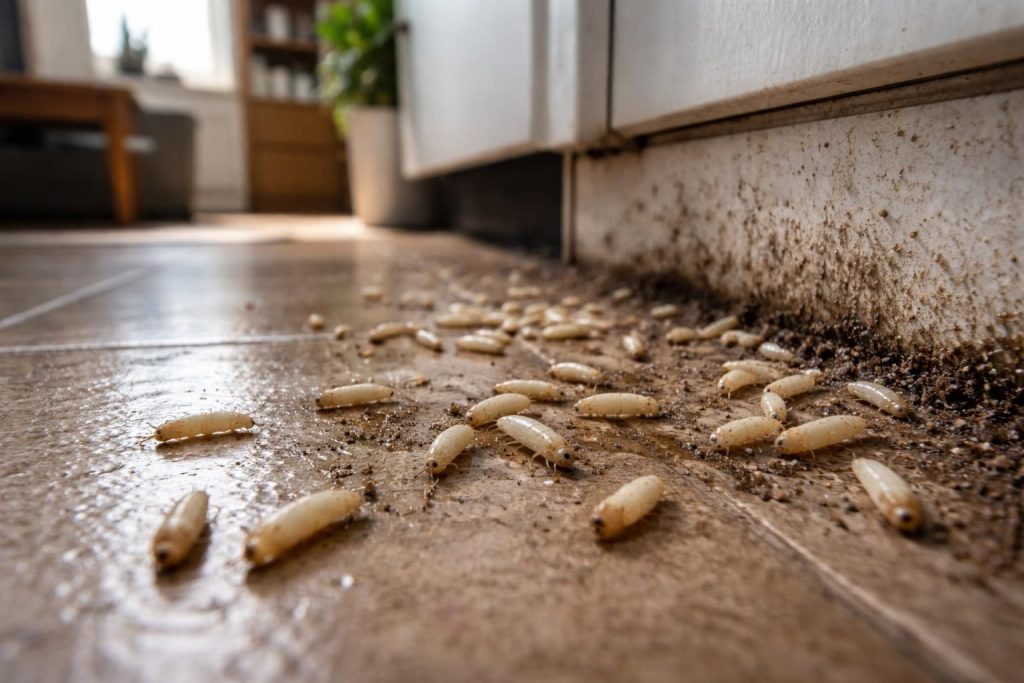 découvrez les causes des larves blanches à la maison et apprenez comment les identifier et les éliminer efficacement pour préserver un environnement sain.