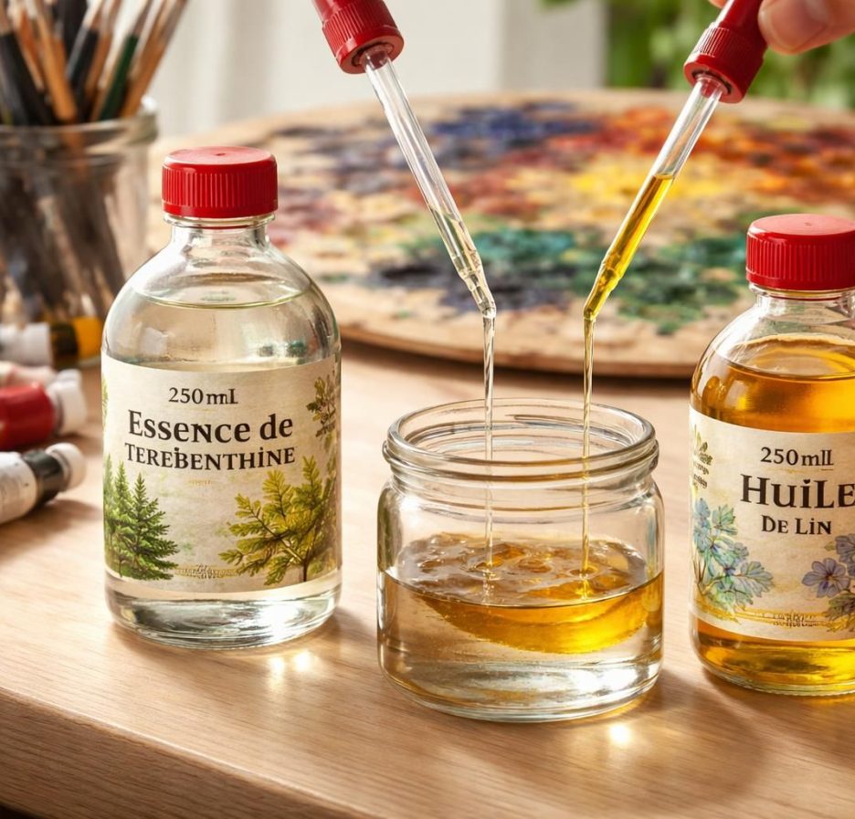 découvrez comment doser parfaitement l'essence de térébenthine et l'huile de lin pour optimiser vos projets artistiques et obtenir des résultats harmonieux.